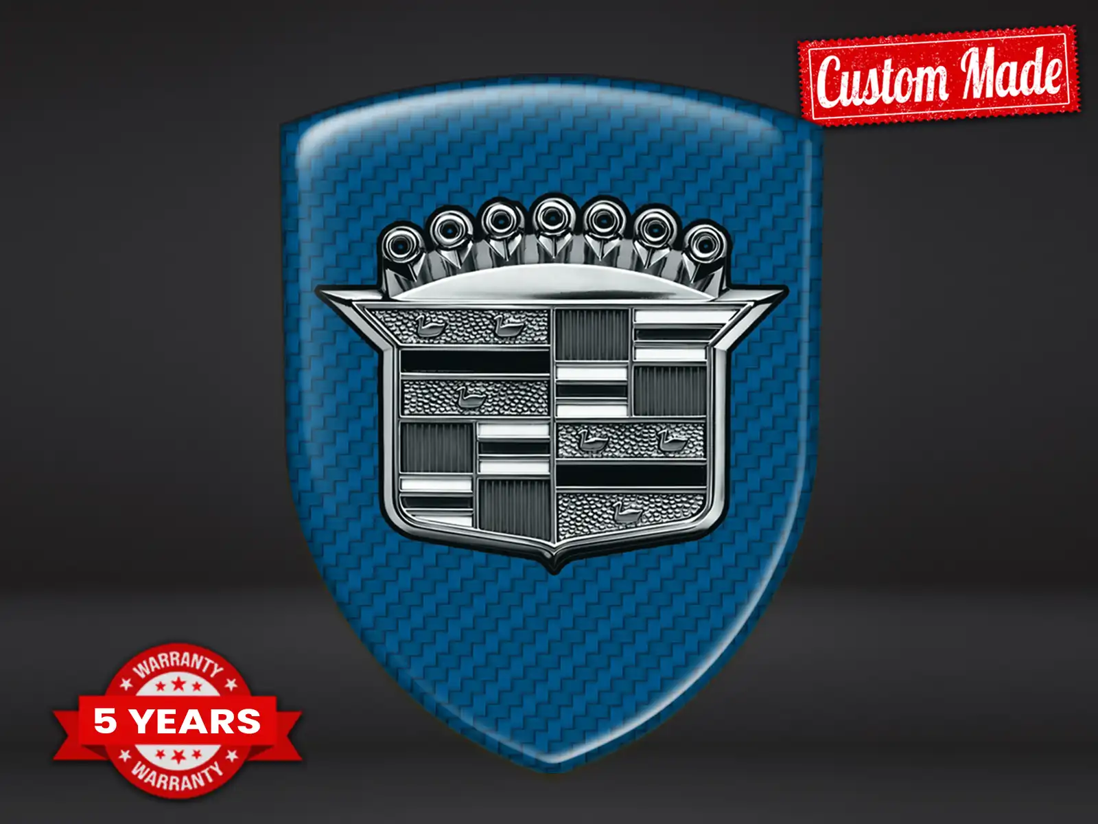 Cadillac Pegatinas Auto Resistentes Estrella Estilo Profesional ST